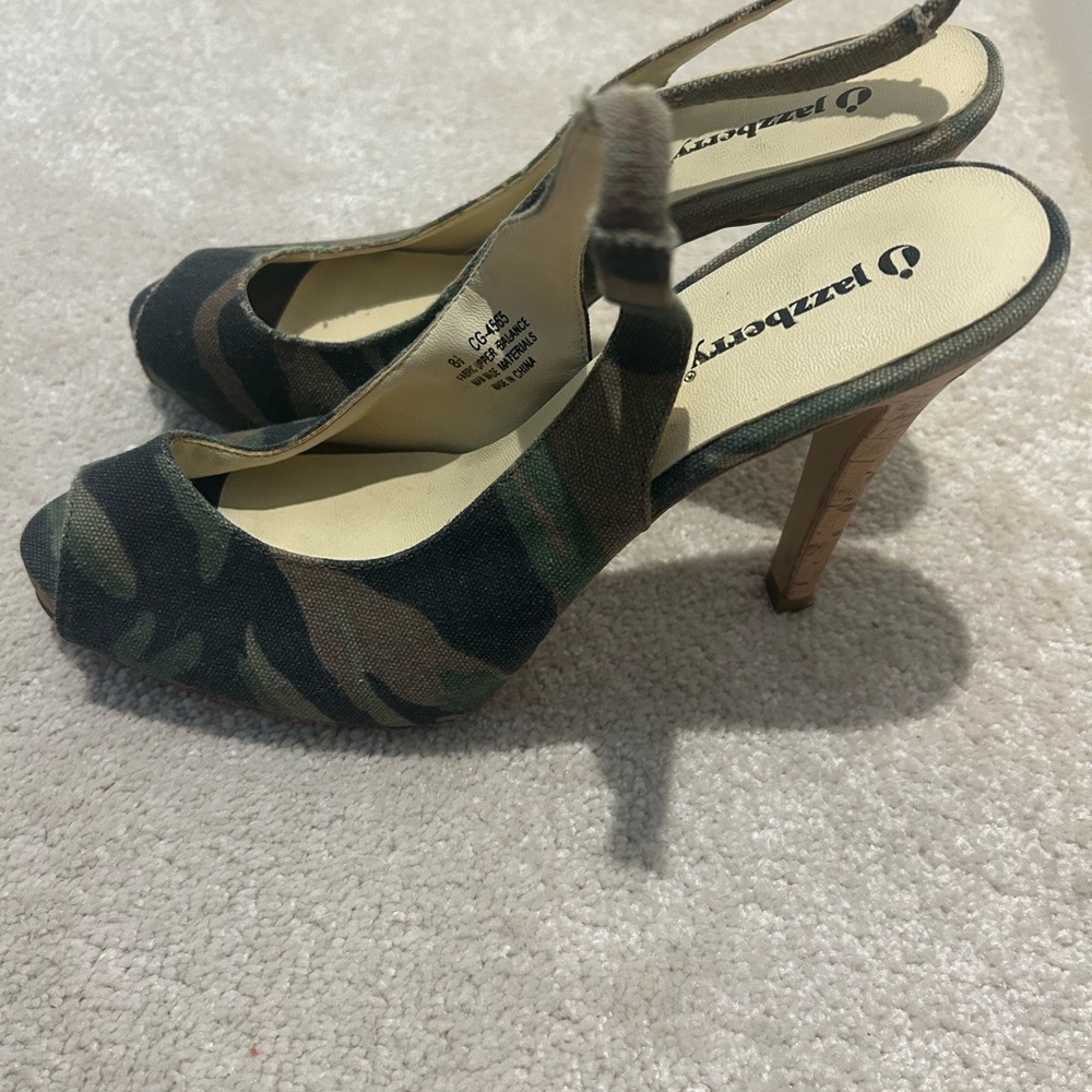 Women's Camouflage Heels